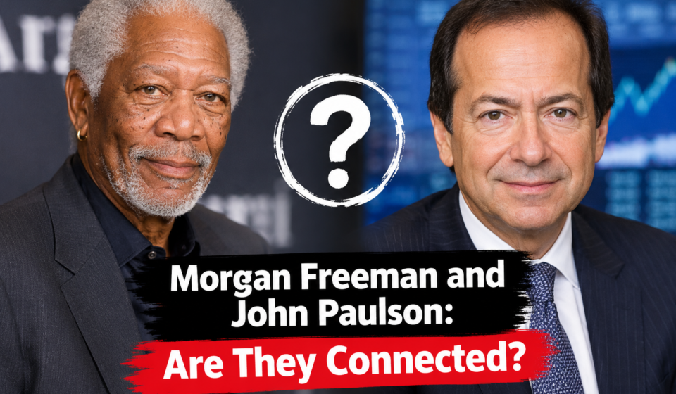 Morgan Freeman and John Paulson