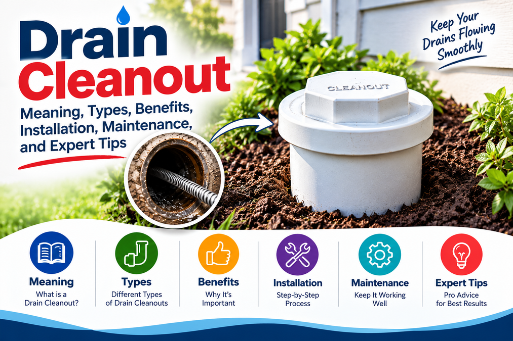 Drain Cleanout Guide Tips and Types