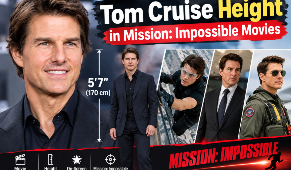 Tom Cruise Height in Mission